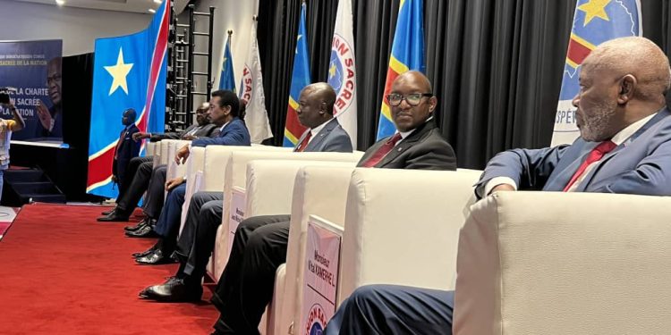 RDC : la charte de l&rsquo;Union sacrée adoptée à l&rsquo;unanimité (Photos) !
